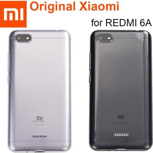 Original Xiaomi Redmi 6A Case 5A TPU Soft Silicone Phone Cases 6 A Xiaomi Redmi 6A 5A Back Cover Natural clear shockproof shell