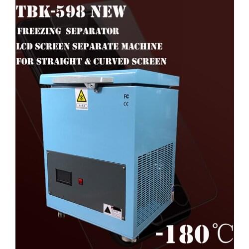 Professional TBK-598 new -180C LCD Touch Screen Freezing Separator LCD Panel Separating Machine for edge Straight and curved