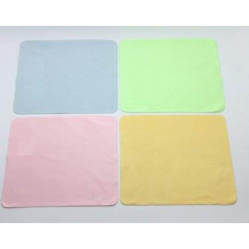 High quality 4color blue green pink yellow glasses cloth camera cloth lens cloth cleaning cloth camera clean