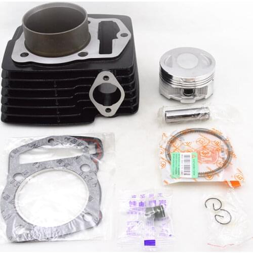 High Quality Motorcycle Cylinder Kit 62mm Bore For LONCIN CBH150 CB150 LX150-56 GP150 CB 150 150cc Engine Spare Parts