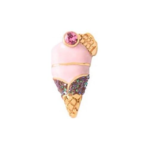 10pcs Limited Icecream Charm floating charms for Living glass locket