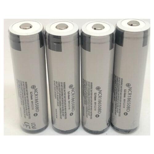 8pcs/lot Original Protected Battery For Panasonic NCR18650BD 3200mAh 18650 3.7V Rechargeable Lithium Batteries Cell with PCB