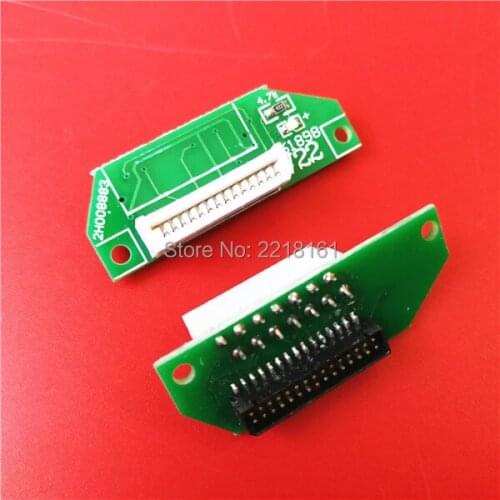 Free shipping 8pcs Inkjet printer Zhongye 128 transfer card for Xaar 128 head connector board normal spare parts