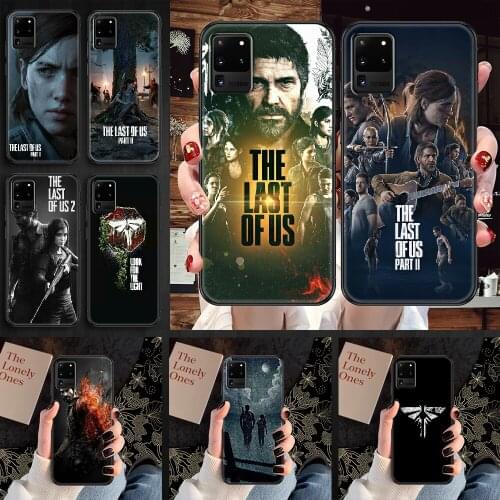 The Last of Us Part Phone case For Samsung Galaxy Note 4 8 9 10 20 S8 S9 S10 S10E S20 Plus UITRA Ultra black luxury back tpu