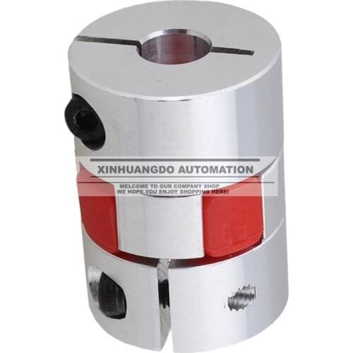 D10mm L14 mm CNC Jaw Plum Coupling Shaft Coupler D30 L42 Finish Maching