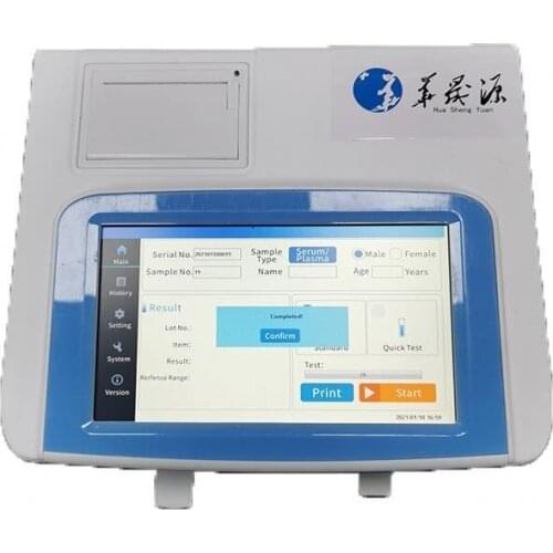 HbA1c Immunofluorescence POCT Diabetes Test Kit with Immunofluorescence POCT Analyzer