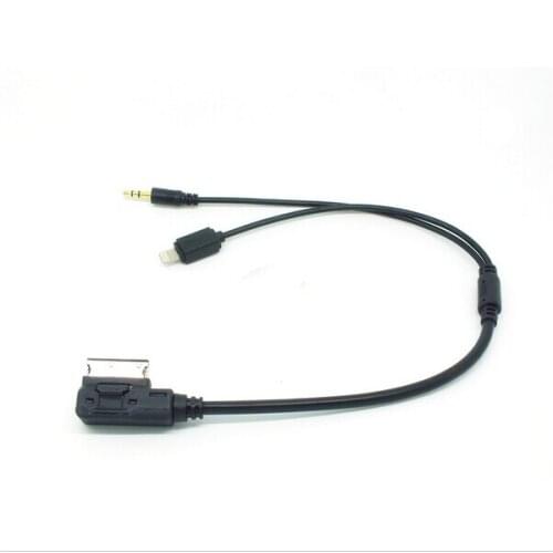 For Volk-swagen for Audi music converter cable VW MDI AMI AUX a7 A8 P6 A5 AUDI AMI for Iphone5/5s for iphone