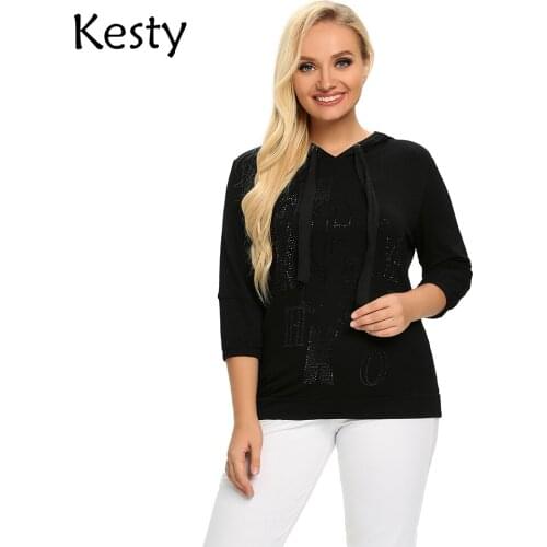 Женские футболки с капюшоном KESTY China At AliExpress