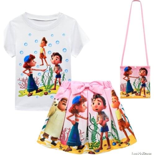 Luca Baby Girl Clothes Kids Dresses for Girls Christmas Clothing Santa Claus Princess Dress New Year Party Children Cosplay