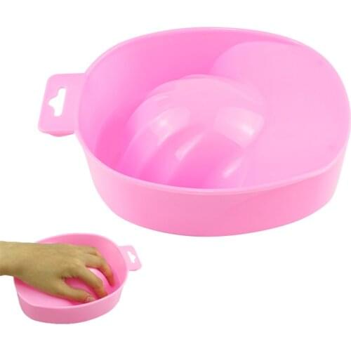 1pcs Nail Art Hand Wash Remover Soak Bowl DIY Salon Nail Spa Bath Treatment Manicure Tools Nails Supplies for Professionals
