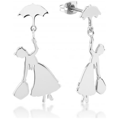 Cartoon Hanging Umbrella Earrings practically perfect in every way Jewelry Mother Christmas Gift Women Stud Earring Wholesale