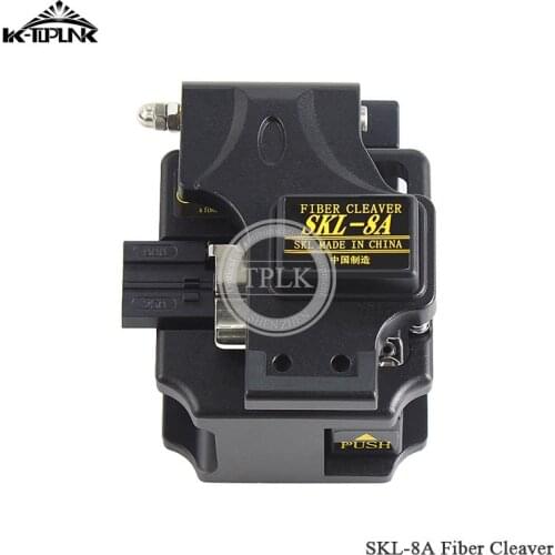 Hot products SKL-8A black high precision fiber cleaver FTTH Project Single mode Fibre Optic cable cutter knife
