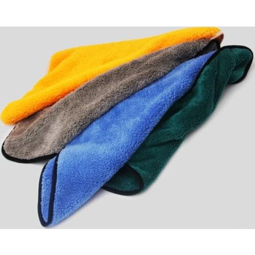 Supersoft Microfiber Towels Car Detailing Washing Rag Multipurpose Plush Microfiber Cleaning Towel Auto Detailing Cleaning Cloth