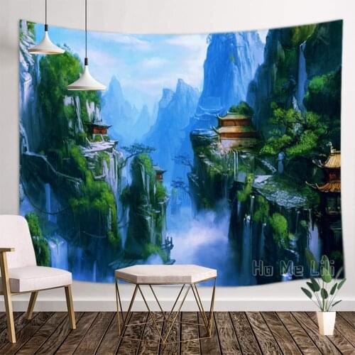 The Natural Landscape Of Qingyun Mountaintapestry Interior Art Decoration