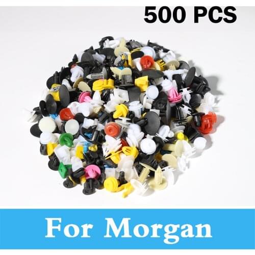 Durable 500pcs Mixed Vehicle Bumper Clips Retainer Fastener Rivet Universal For Morgan Aero 8 Aero 4 Seater 4-4 Coupe 3 Wheeler