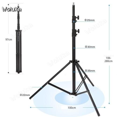 280T headlight stand adjustable 2.8m high photography light stand video flash stand light stand CD50 T08