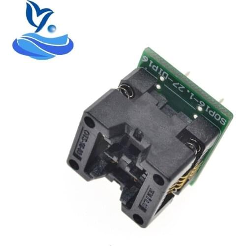 SOP8 to DIP8 Wide-body Seat Wide 200mil Programmer Adapter Socket Converter Module for All-11 series LT-48 series