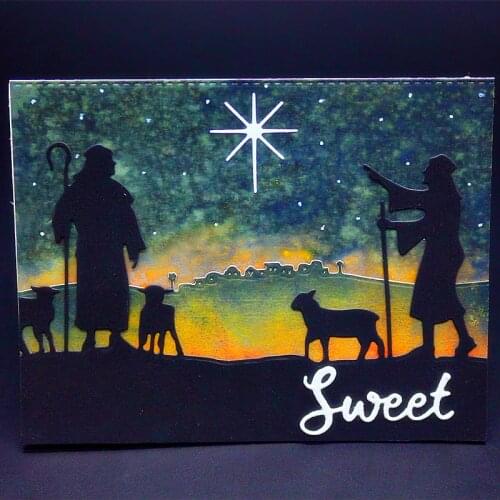 YLCD1307 Christ Metal Cutting Dies For Scrapbooking Stencils DIY Album Cards Decoration Embossing Folder Craft Die Cuts Tools