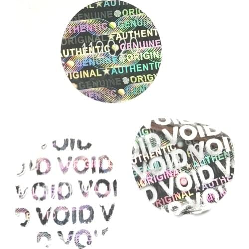 Security Tamper Proof Evident Warranty Void ORIGINAL AUTHENTIC Hologram Labels/Stickers w/ Unique Sequential Serial Numbering