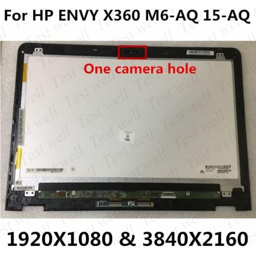 LCD Touch Digitizer Display Assembly for HP Envy X360 15-AQ 15-aq210nr 15-aq123ca 15-AQ267CL 15-AQ015NR 15-aq004ur 15-aq002LA