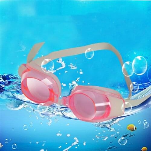 1PC Unisex Adjustable Swimming Goggles Anti-fog Swimming Water Pool Glasses Eyewear Waterproof Glasses with Earplugs Nose Clip