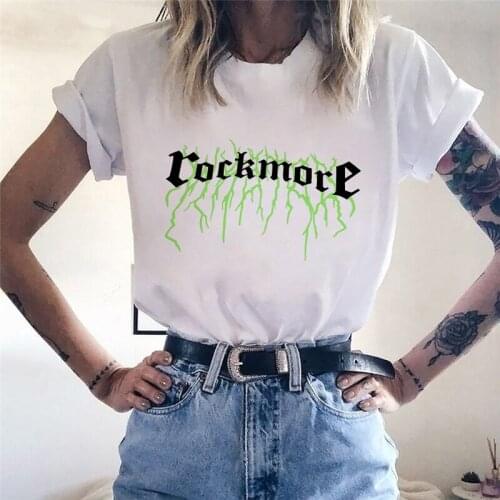 2021 Oversized Womens T-shirt Cute Girl 90s Harayaku T-shirt Summer TOP LADIES Short Sleeve T-shirt Hipster T Shirt Female