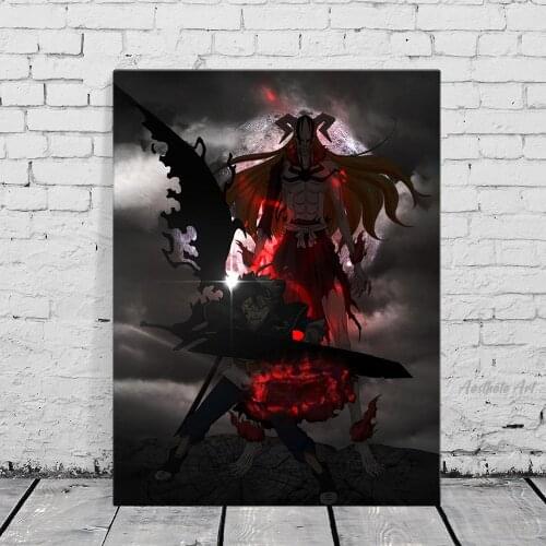 Asta and Hollow Ichigo Anime Manga Home Decor Canvas Painting Wall Picture Living Room Decoration Art Poster Print