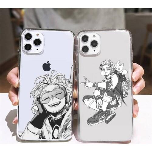 Hawks Coat Anime Phone Case Transparent soft For iphone 5 5s 5c se 6 6s 7 8 11 12 plus mini x xs xr pro max