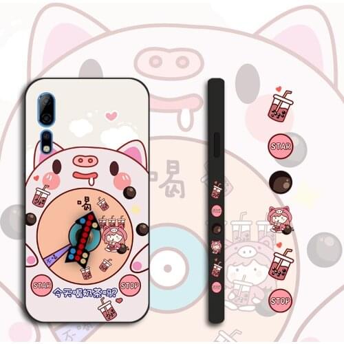Pig Head Big Roulette Case For ZTE Axon 10 Pro A2020 Anime Pattern TPU Cover For Nubia Play Red Magic 6 Pro 5G