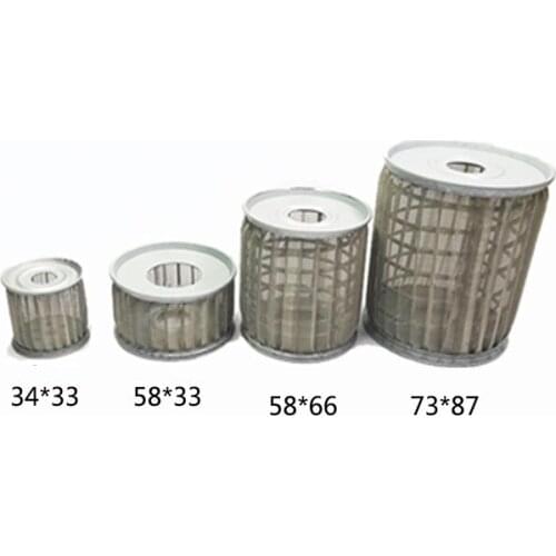 Fuel filter element oil filter tool filter core fuel filter replacement aluminum 34*33 58*33 58*66 73*87