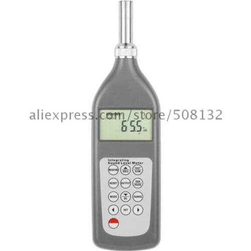 Impulse Integrating Sound Level Meter LANDTEK SL-5868ILEQ 25dB~130dB Fast (F), Slow (S), Impulse (I) USB data cable output