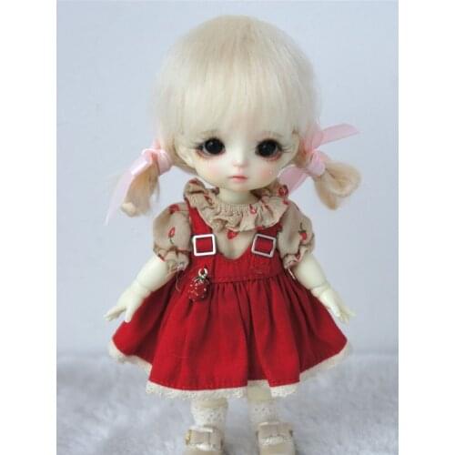 JD590 1/8 1/6 1/4 Fashion BJD Mohair doll wigs Cute braid hair for size 5-6inch 6-7inch 7-8inch doll Top Doll Accessories