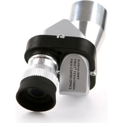 Agnicy New Aluminum Alloy 8X20 Corner Low Light Night Vision Pocket Telescope Monocular