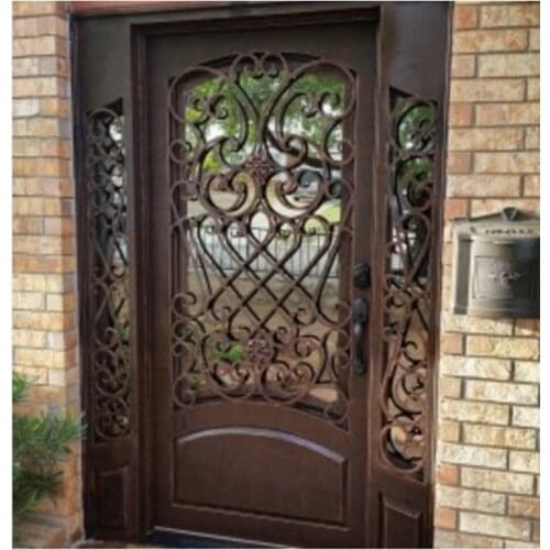 Hench 100% steels metal iron kerala front door designs