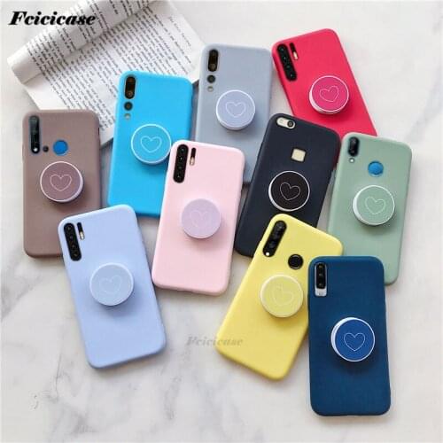 Love Heart Phone Case For Huawei P8 P9 P10 Plus P20 P30 Pro Lite 2017 P Smart 2019 Cover Fundas