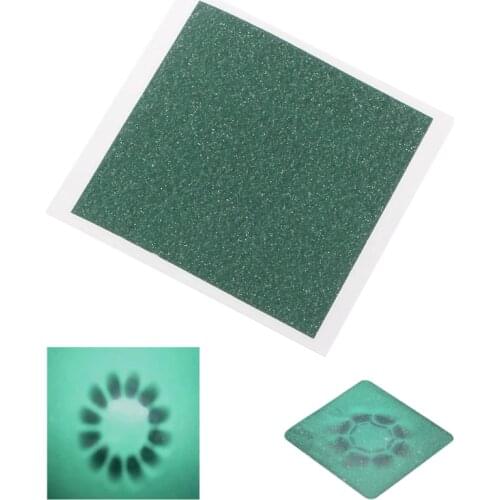 Magnetic Field Viewer Viewing Film 50x50mm Card Magnet Detector Pattern Display