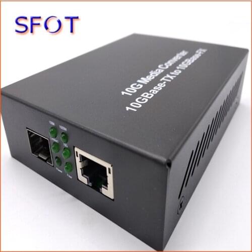 Media Converter, 10G media converter, W10G-F Series Media Converter, not include the SFP module