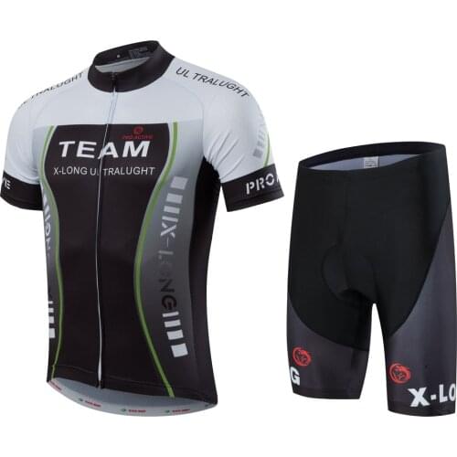 Mens Black Cycling jerseys short sleeve BIKE Cycling clothing /Cycling wear/Bike Bicycle Shirts Shorts set Outdoor Sportwear