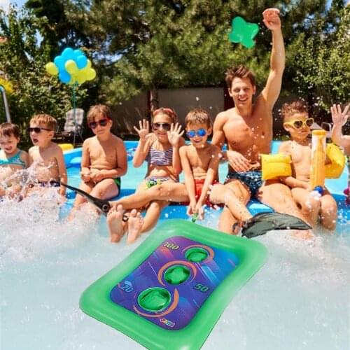 Inflatable Swimming Pool Parabolic Game Swimming Pool Throwing Inflatable Board Toy With Three Water Bags