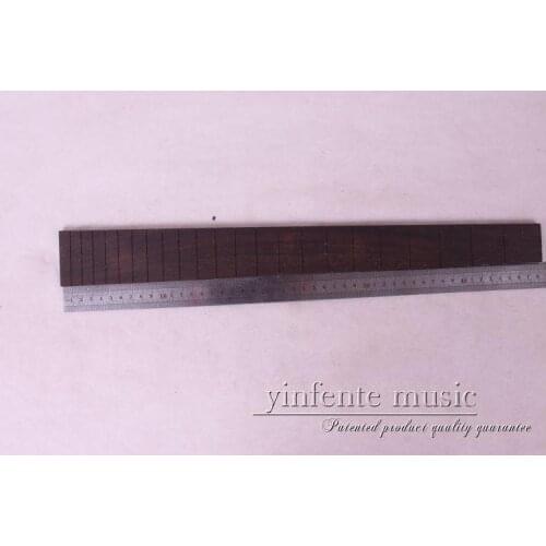 New high Quality 1 x 25.5 " Guitar Fretboard electric guitar rose Wood Fretboard Parts 21 # inlay