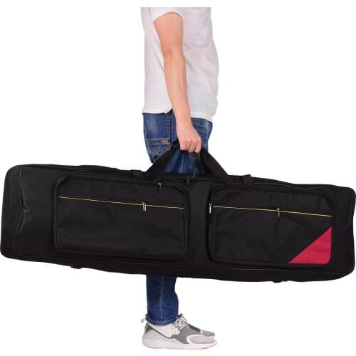 Professional 66 / 88-Key Electric Piano Bag Portable Gig Bag with Durable Handle Shoulder Strap Anti-Collision Cotton Interlayer