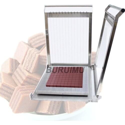 Chocolate Block Cutter Manual Chocolate Guitar Cutter Candy Fudge Cutter