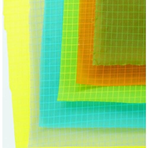 DIY Tent Outdoor Waterproof Ultra-lightweight Silicon Oil Coated Fabric 20D Silicon Nylon Single-sided Siliconized Tent Fabric