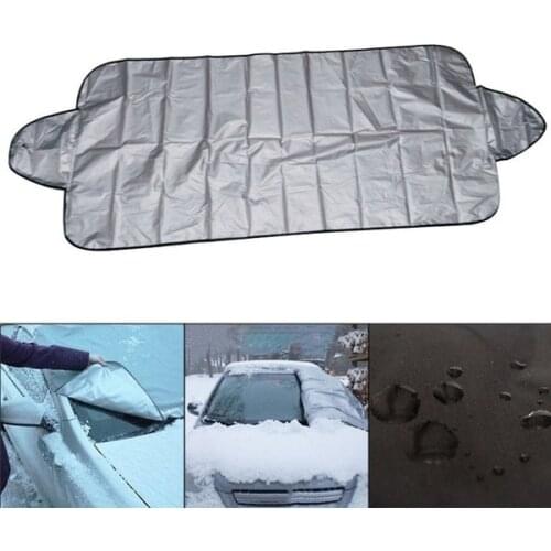 Universal Foldable Car Windshield Visor Cover Block Front Rear Window Sun Snow Ice Shield Shade
