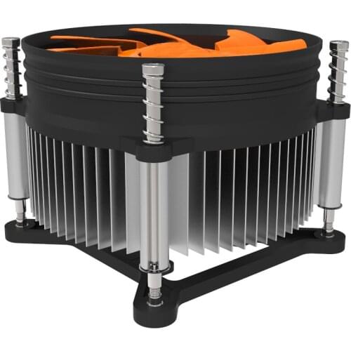 Cpu fan 1366 Desktop Computer PC CPU Heatsink Cooler Fan core 3Pin for LGA1366