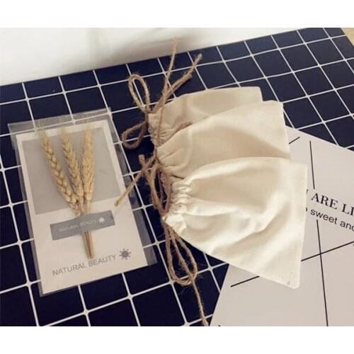 20pcs Burlap Bag Vintage Rustic Wedding Candy Bags Gifts packaging supplies baby shower accessories