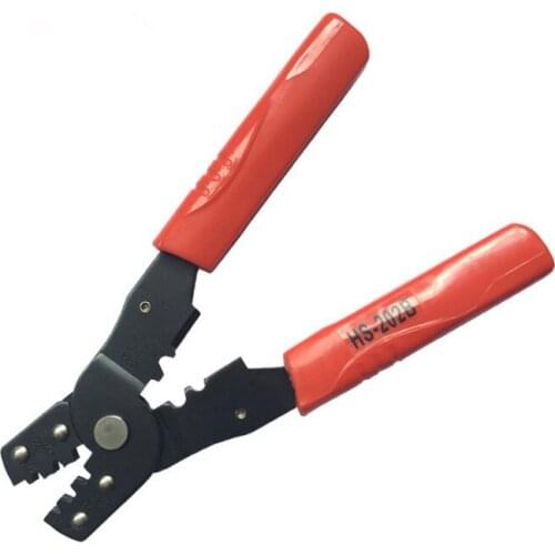 1PC Multi Functional Hand Crimping Plier Insulated Terminal Naked Terminal Wire Cap 0.08-2.5mm2 Crimping Capacity Cable Cutter