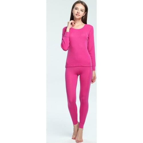 100% Merino Wool Women thermal underwear set Midweight 220gsm Women Tops and pants set