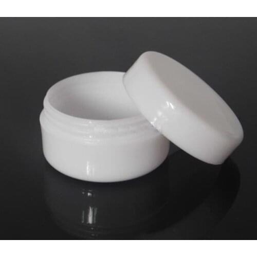 1000pcs/lot plastic PP 5G cream jar cosmetic packing pill box 5ml
