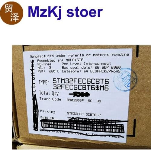 50PCS New STM32FECGCBT6 STM32 LQFP48 32FECGCBT6